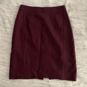 Maroon Skirt